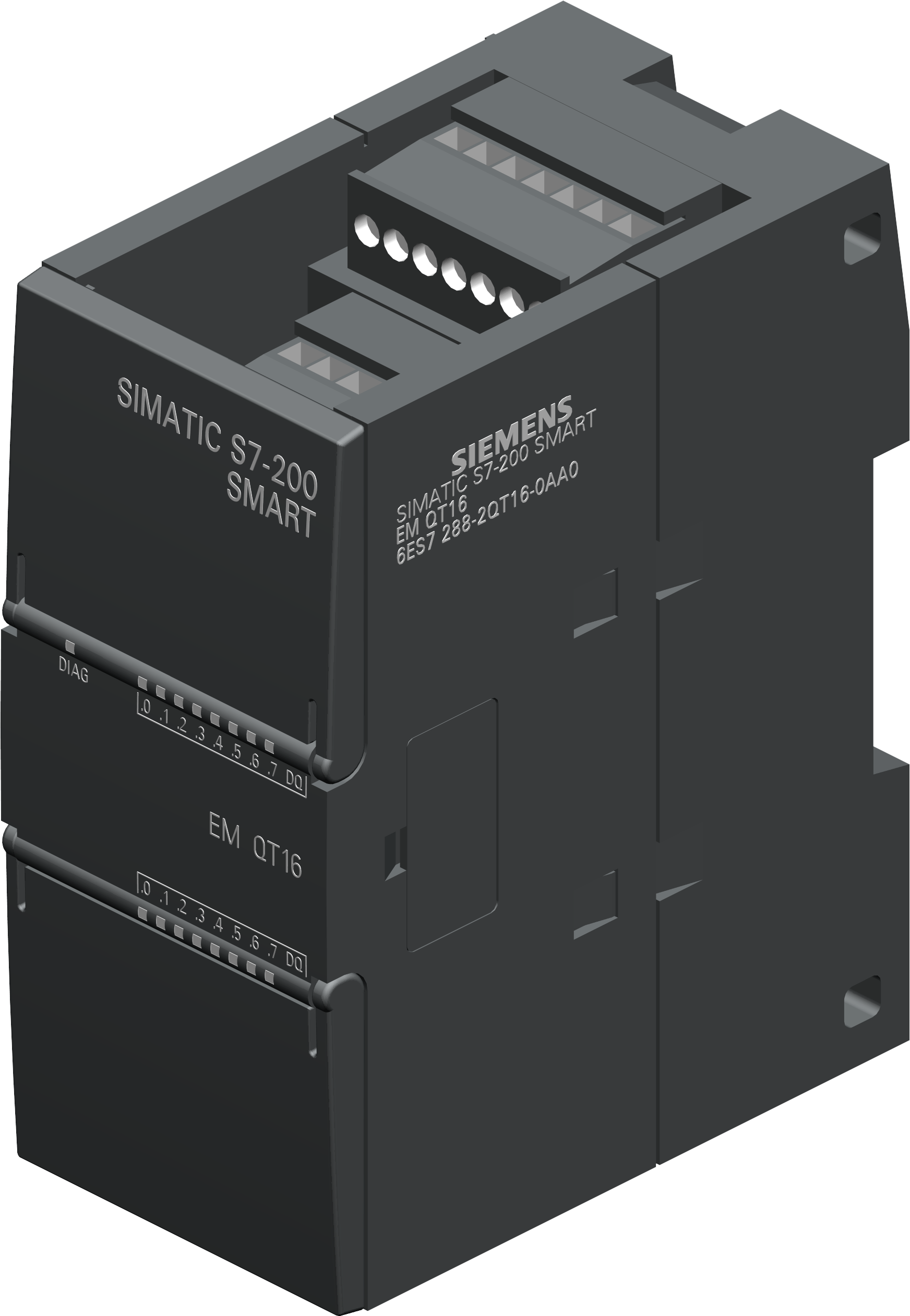 SIMATIC S7-200 SMART SM DT16，DQ 16x24 VDC/0.75 A PLC 扩展模块